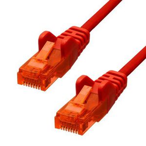 ProXtend CAT6 U/UTP CCA PVC Ethernet  Cable Red 10m