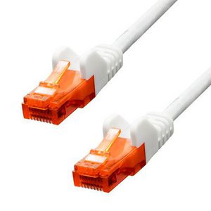 ProXtend CAT6 U/UTP CCA PVC Ethernet  Cable White 7m