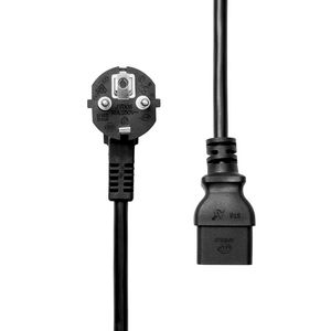 ProXtend Power Cord Schuko Angled to  C19 0.5M