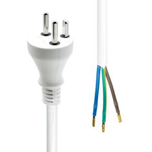 ProXtend Power Cord Denmark to Open  End 1M White