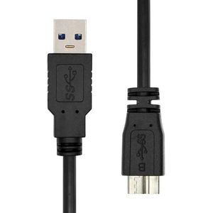 ProXtend USB 3.2 Gen1 A to Micro B M/M  Black 0.5M