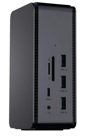 ProXtend USB4 Dual 8K Docking Station,  Dark Silver