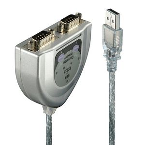 Lindy 42889 serielkabel Sølv 0,6 m USB
