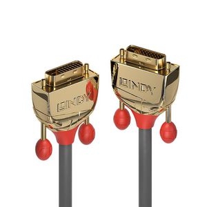 Lindy 36206 DVI kabel 10 m DVI-D Guld