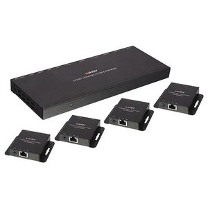 Lindy 70M Cat.6 4 Port Hdmi & Ir  Splitter Extender