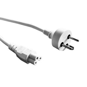 Roline Power Cable White 1.8 M  Dk-Edb C5 Coupler