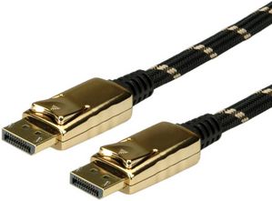 ROLINE GOLD DisplayPort Kabel, DP ST - ST, 7,5 m