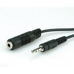 ROLINE 3.5MM VER.-KABEL ST/BU.10M