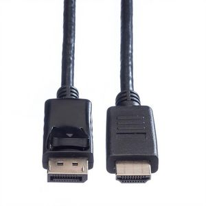 Value Displayport Cable, Dp - Hdtv, M/M, 2 M