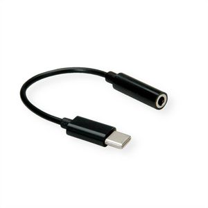 VALUE Adapter USB Typ C - 3,5mm Audio, ST/BU, 0,13 m