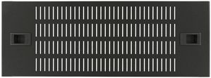 Lanview 4U 19" SNAP LOCKING, VENTED  BLANK PANEL BLACK
