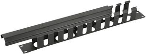 LANVIEW 1U 19inchSLIDING COVER Cable Management PANEL BLACK