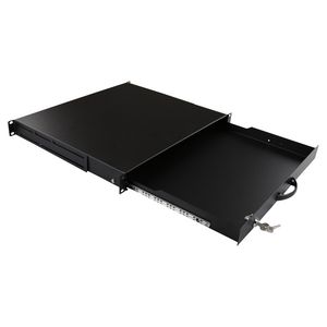 LANVIEW 1U 19inch KEYBOARD GENERAL USE LOCKABLE DRAWER MODULE