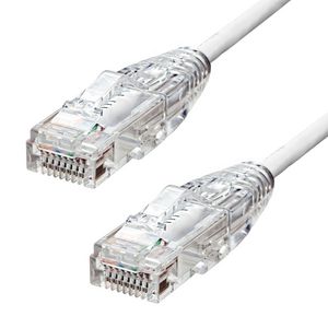 ProXtend Slim CAT6A UTP Ethernet Cable  White 12.5m