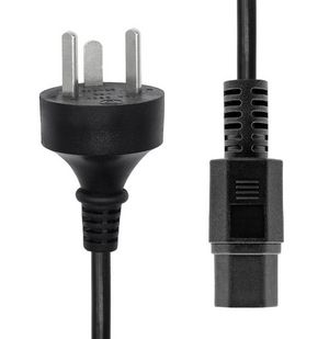 ProXtend Power Cord Denmark EDB to C15  1M Black