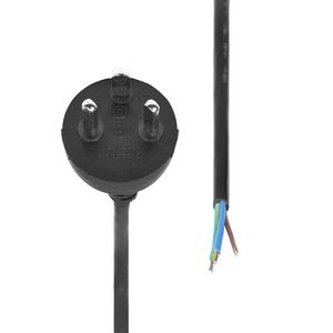 MicroConnect Type K EDB - Open End, Power  cable, 10m, Black