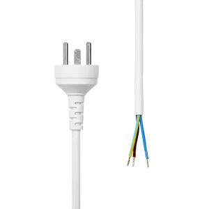 ProXtend Power Cord Denmark EDB to  Open End 15M White