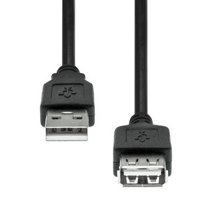 ProXtend USB 2.0 Extension Cable Black  1M