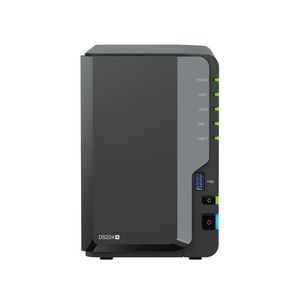 Synology Desktop, 2-BAY, QUAD CORE,  2GB RAM