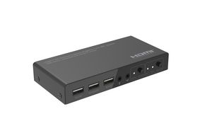 MicroConnect 4K@60Hz HDMI KVM switch, 2x1,  4:4:4