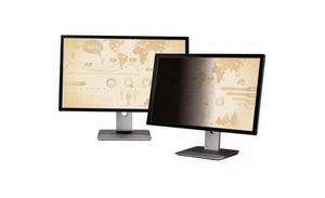 3M Privacy Filter 21.5" 16:9 AntiGlare, Frameless, Black Screen Attachment: Attachment Strips and Slide Mount Tabs