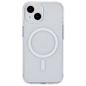 eSTUFF BERLIN iPhone 15 Plus Clear  Magnetic Cover. Material: TPU  and PC
