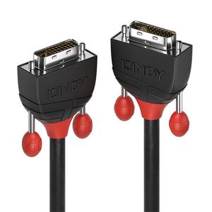 Lindy 36254 DVI kabel 5 m DVI-D Sort