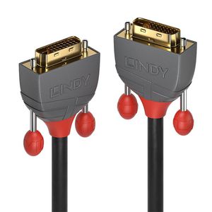 Lindy 36227 DVI kabel 15 m DVI-D Sort