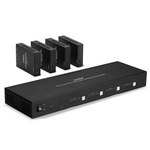 Lindy 70m Cat.6 4x4 HDMI 4K60 & IR  Matrix Extender