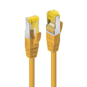 Lindy 0.3m RJ45 S/FTP LSZH Network  Cable, Yellow