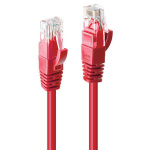 Lindy 48035 netværkskabel Rød 5 m Cat6