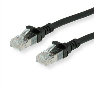 Roline PATCHKABEL KAT6A 7,5 M S/FTP,  LSZH, SORT, RJ45 M/SK?RM  HAN:HAN