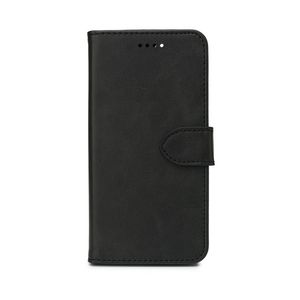 eSTUFF WALES iPhone 12 Wallet Cover.  Black. Material: 100% plastic