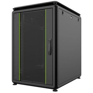 Lanview 19" 16U Rack Cabinet 600 x  1000 x 897mm Data Line -  Black