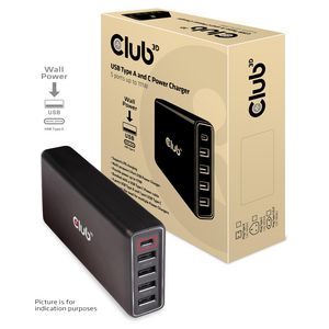 Club 3D CAC-1903 - strømforsyningsadap