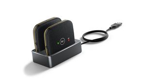 Yealink CPW65 Package, 2 x CPW65  wireless mic. Charger Cradle,  WDD60 USB DECT dongle