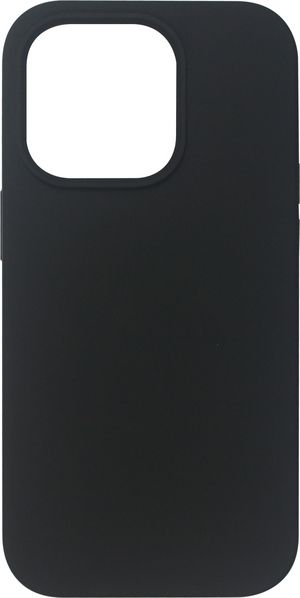 eSTUFF INFINITE (GRS) RIGA iPhone 14  Pro Black Cover. Material:  Material: 51% GRS polycarbonate and 42% recycled recycled silicone