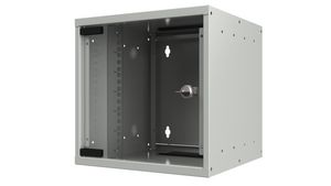 Lanview 10" 9U Rack Wallmount Cabinet  312 x 300 x 440mm - White  Unassembled