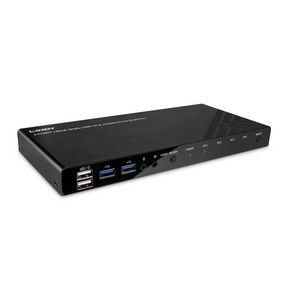 Lindy 4 Port HDMI 4K60, USB 3.0 &  Audio KVM Switch