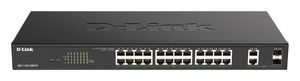 24P+2P D-Link DGS-1100-26MPV2/E M RM 2xSFP PoE (370W)