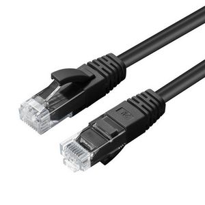 MicroConnect U/UTP CAT5e 0.3M Black PVC Unshielded Network Cable,  PVC, 4x2xAWG 26 CU