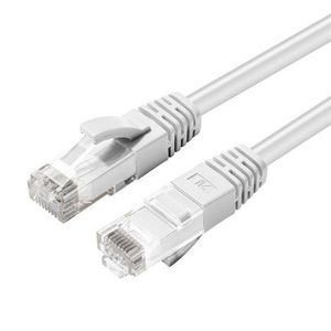 MicroConnect U/UTP CAT5e 0.3M White PVC Unshielded Network Cable,  PVC, 4x2xAWG 26 CU