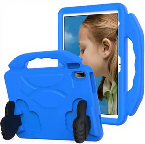 eSTUFF iPad 11th/10th gen Blue HANDY  Kids Case with handle and  foldable hands for stand mode