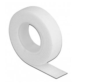 ProXtend Hook and Loop Roll 25m x 15mm  White