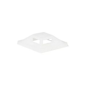 ProXtend Self Adhesive Cable Clips  25mm x 25mm White 50pcs in a  bag