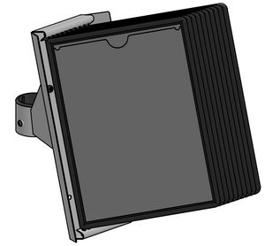 Ergonomic Solutions SpacePole QuickLoad Pockets  -BLACK-