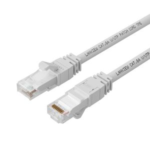 Lanview CAT6A UTP 20m White LSZH,  HIGH-FLEX