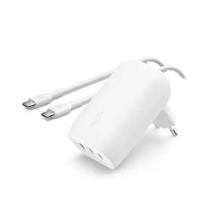 Belkin Boostcharge Laptop,  Smartphone, Universal White  Ac Fast Charging Indoor