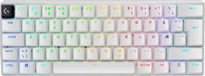 LOGITECH PRO X 60 LIGHTSPEED Wireless Gaming Keyboard Tactile - White - NORDIC-613 (PAN)