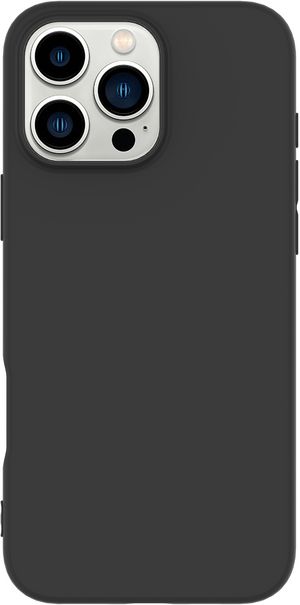 eSTUFF INFINITE (GRS) VIENNA iPhone  16 Pro Black Cover. Material:  100% recycled TPU